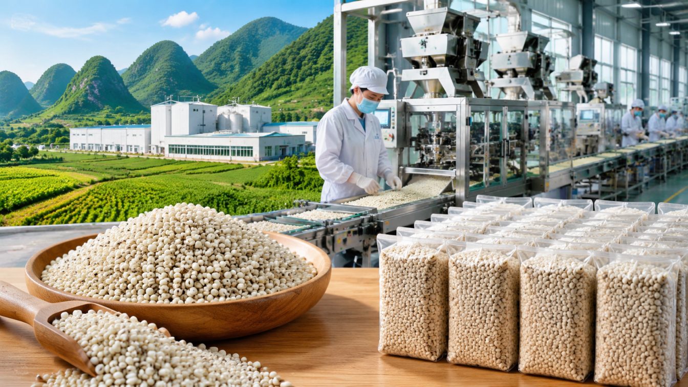 高坪区为薏仁米采购提供产地直供